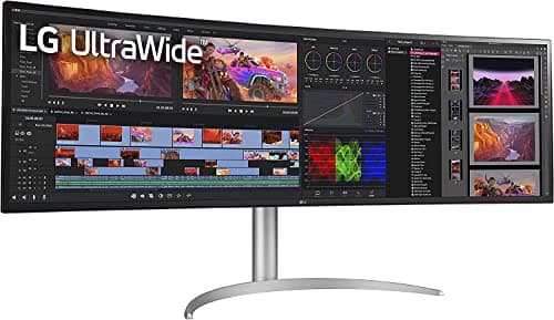 LG 49WQ95C-W 49" 5120x1440 144Hz Nano IPS Curved Monitor image