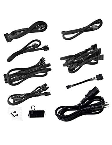 EVGA SuperNOVA 650 G5, 80 Plus Gold 650W, Fully Modular, Eco Mode with FDB Fan, 10 Year Warranty, Includes Power ON Self Tester, Compact 150mm Size, Power Supply 220-G5-0650-X1 image