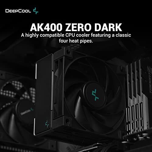 Deepcool AK400 ZERO DARK Performance CPU Cooler image