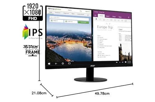 Acer SB220Q bi 21.5" 1080p 75Hz IPS Monitor image