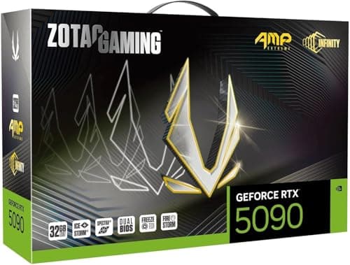 Zotac GAMING AMP Extreme INFINITY GeForce RTX 5090 32GB GDDR7 Black image