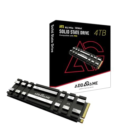 Addlink A93 PS5 4TB SSD M.2-2280 PCIe 4.0 X4 NVMe image
