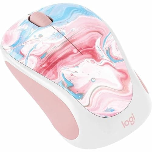 Logitech M317 Cotton Candy Wireless/Wired Optical Mouse image