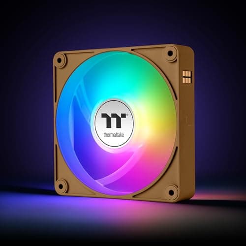 Thermaltake CT140 EX Reverse 140mm Brown ARGB Sync PWM 94.95 CFM 3-Pack image