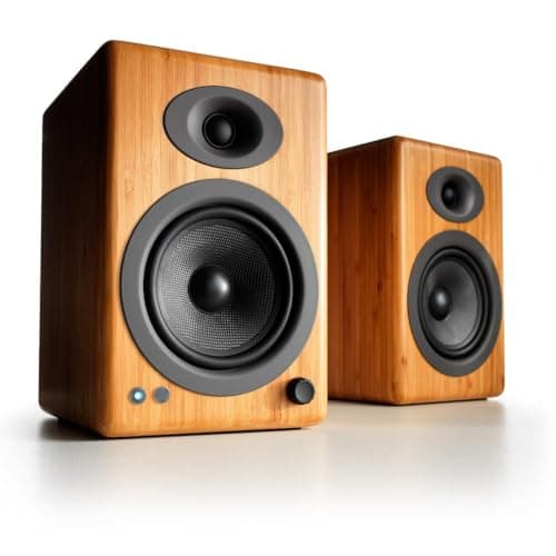 Audioengine A5+ Bamboo 2.0 150 W Bookshelf Speakers image