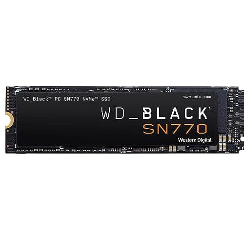 Western Digital Black SN770 500GB SSD M.2-2280 PCIe 4.0 X4 NVMe main image