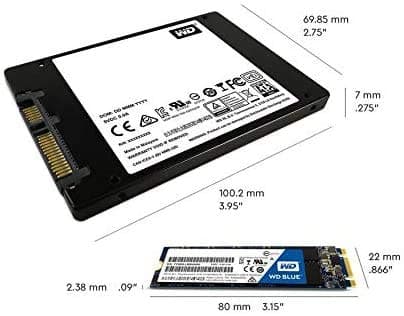Western Digital Blue 2TB M.2-2280 SSD SATA image