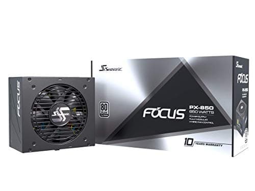 SeaSonic FOCUS Plus Platinum 850W Fully Modular 80+ Platinum Certified main image