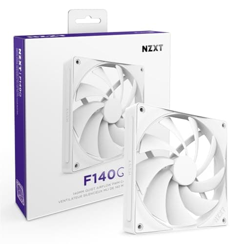 NZXT F140Q (2024) 140mm White PWM image