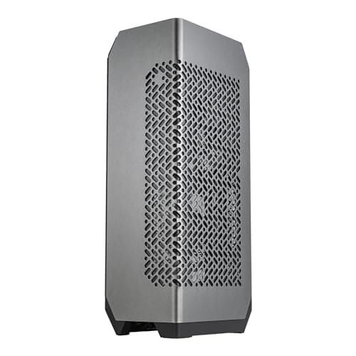 Cooler Master NCORE 100 MAX Mini-ITX Tower Silver Mesh Side Panel, 850W Power Supply image