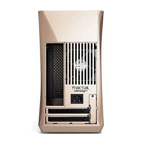 Fractal Design Era ITX Mini Tower Case (Gold with Tempered Glass) image