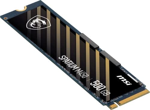 MSI SPATIUM M450 500GB M.2 SSD PCIe 4.0 NVMe image
