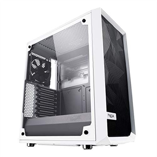 Fractal Design Meshify C ATX Mid Tower White / Black Tempered Glass Side Panel main image