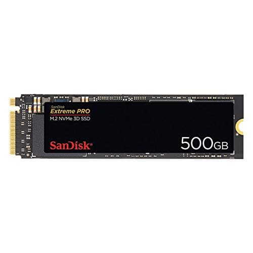 SanDisk EXTREME PRO 500GB M.2-2280 SSD PCIe 3.0 x4 NVMe main image