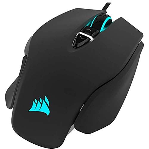CORSAIR M65 ELITE RGB - FPS Gaming Mouse - 18,000 DPI Optical Sensor - Adjustable DPI Sniper Button - Tunable Weights - Black image