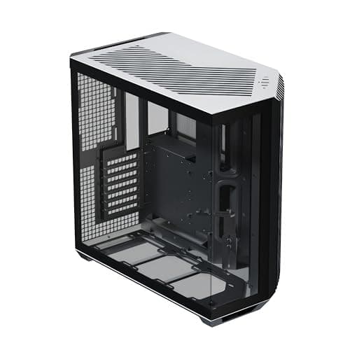 APNX V1 ATX Mid Tower Black / White with Tempered Glass Side Panel and USB 3.2 Gen 2x2 Type-C USB 3.2 Gen 1 Type-A main image