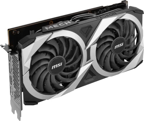 MSI MECH 2X V1 Radeon RX 6750 XT 12GB GDDR6 Black / Silver image