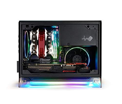 In Win A1 PLUS BLACK Mini-ITX Tower with Integrated ARGB Lighting and 650W 80 PLUS Gold Power Supply image