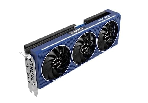 Sparkle TITAN OC Arc A750 8GB GDDR6 Blue / Black image