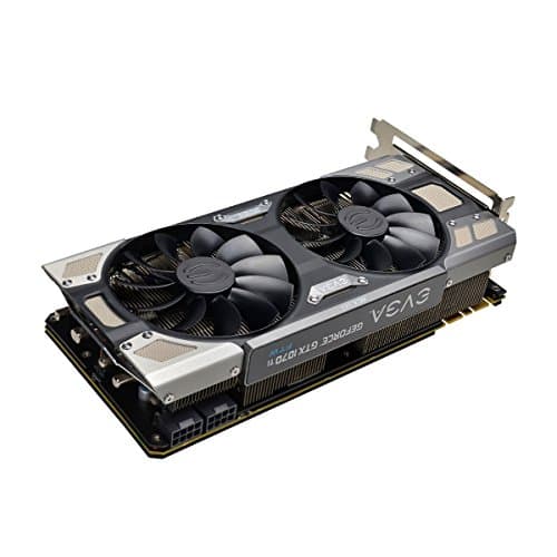 EVGA FTW ULTRA SILENT GAMING GeForce GTX 1070 Ti 8GB GDDR5 Black / Silver image