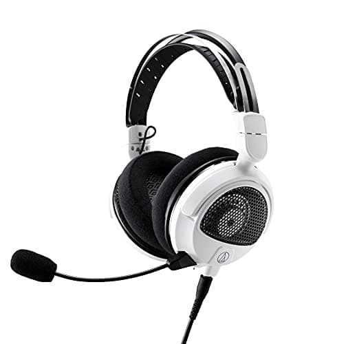 Audio-Technica ATH-GDL3 Open-Back Headphones in White / Black image