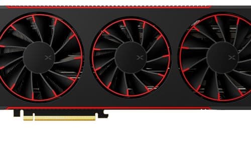 XFX Radeon RX 7800 XT Quicksilver Magnetic Air 16GB GDDR6 Black / Red image