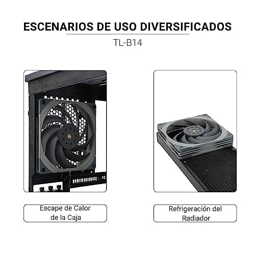 Thermalright TL-B14 140mm Gray PWM image