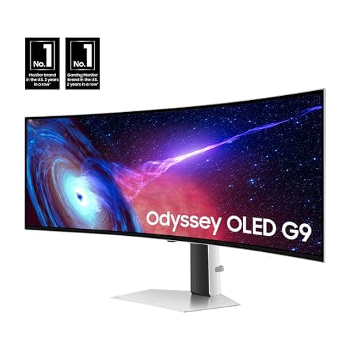 Samsung Odyssey G9 G93SC 49" 5120x1440 240Hz QD-OLED Monitor image