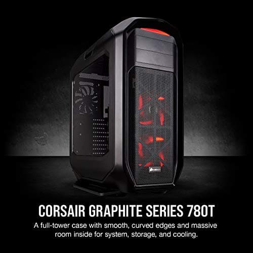 Corsair Graphite Series 780T (CC-9011063-WW) Black Steel ATX Full Tower PC Case ATX (not included) Power Supply image