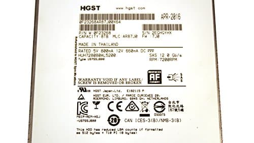 Hitachi Ultrastar He8 8TB HDD 7200RPM 3.5" SATA image