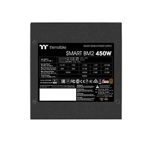 Thermaltake Smart BM2 Black 450W Semi-Modular 80+ Bronze Certified image
