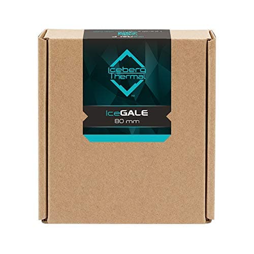 Iceberg Thermal IceGALE 80mm Teal / White PWM image