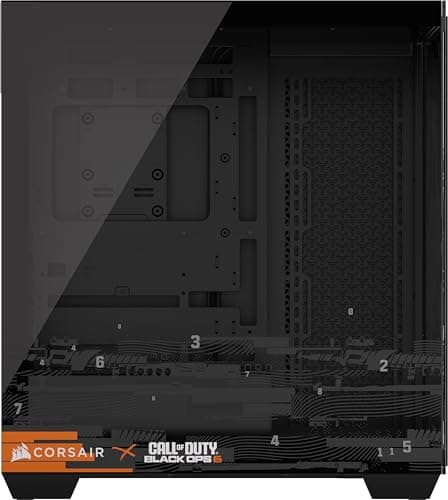 Corsair 3500X ATX Mid Tower Black / Orange CALL OF DUTY BLACK OPS 6 EDITION Tempered Glass image