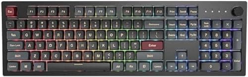 Montech MKey RGB Wired Gateron G Pro 2.0 Red Gaming Keyboard main image