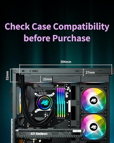 Minorsonic ARGB CPU Cooler 360mm Black image