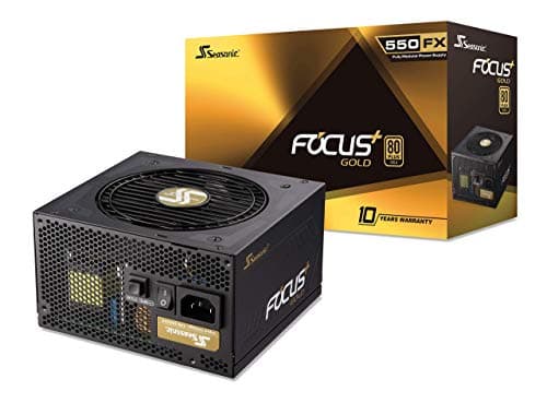 SeaSonic FOCUS Plus 550W Fully Modular 80+ Gold image
