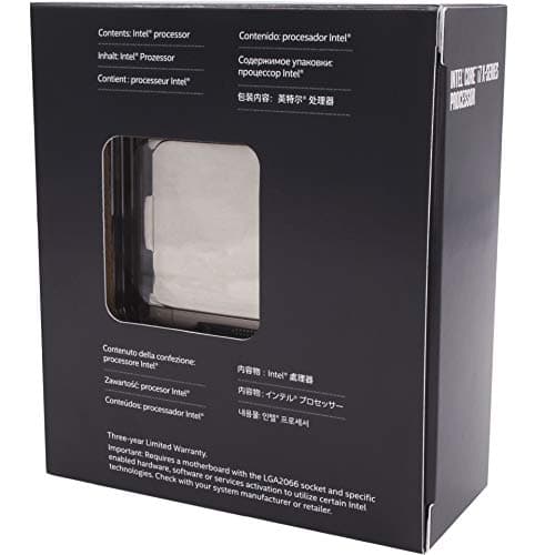 Intel Core i7-9800X Skylake X 8-Core 3.8 GHz (4.4 GHz Turbo) LGA 2066 165W BX80673I79800X Desktop Processor image