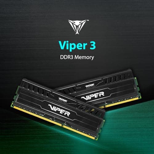 Patriot Viper 3 Black / Silver DDR3-1600 CL9 16GB (2x8GB) image