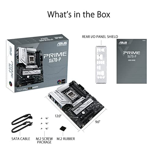 Asus X670 PRIME X670-P AM5 DDR5 ATX image