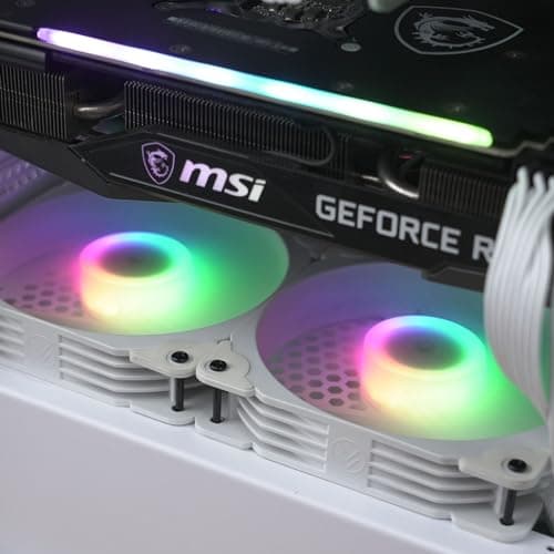 Vetroo ARGB120 120mm White PWM ARGB image