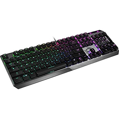 MSI Vigor GK50 Kailh Blue Low Profile RGB Wired Gaming Keyboard image