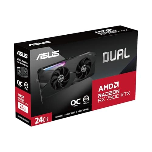 Asus DUAL OC Radeon RX 7900 XTX 24GB GDDR6 Black image