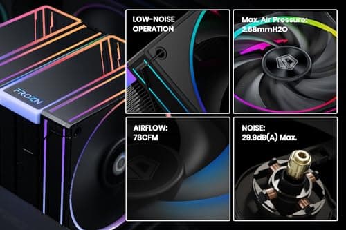 ID-COOLING FROZN A620 Air 154mm ARGB Black image