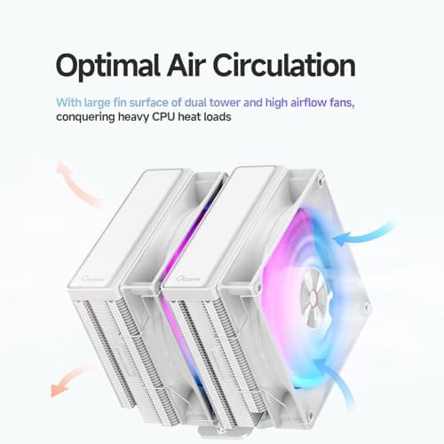 Ocypus Delta A62 ARGB Air 156mm 73 CFM Black image