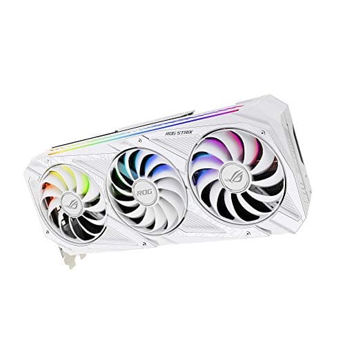 Asus ROG STRIX WHITE OC GeForce RTX 3080 10GB GDDR6X White image