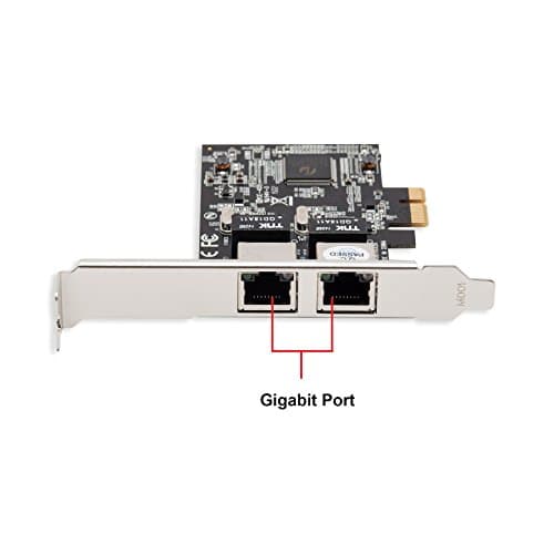 Syba SY-PEX24028 2 x Gigabit Ethernet PCIe x1 image