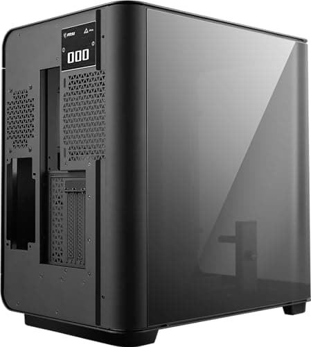 MSI MEG MAESTRO 700L PZ ATX Mid Tower Black Tempered Glass Side Panel USB 3.2 Gen 2x2 Type-C USB 3.2 Gen 1 Type-A image