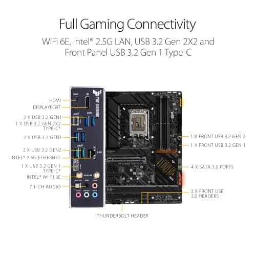 Asus Z690 TUF GAMING PLUS WIFI DDR5 ATX image