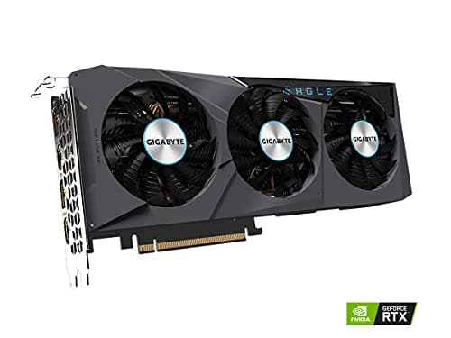 Gigabyte EAGLE OC GeForce RTX 3070 8GB GDDR6 Black / Silver image