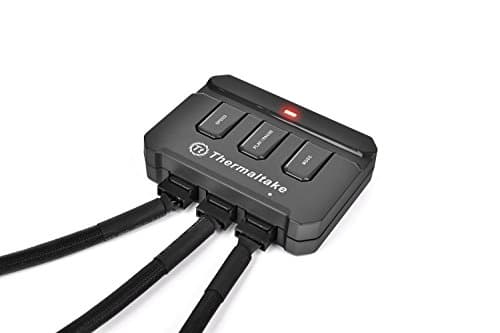 Thermaltake Riing 140mm Black RGB PWM 51.15 CFM 3-Pack image